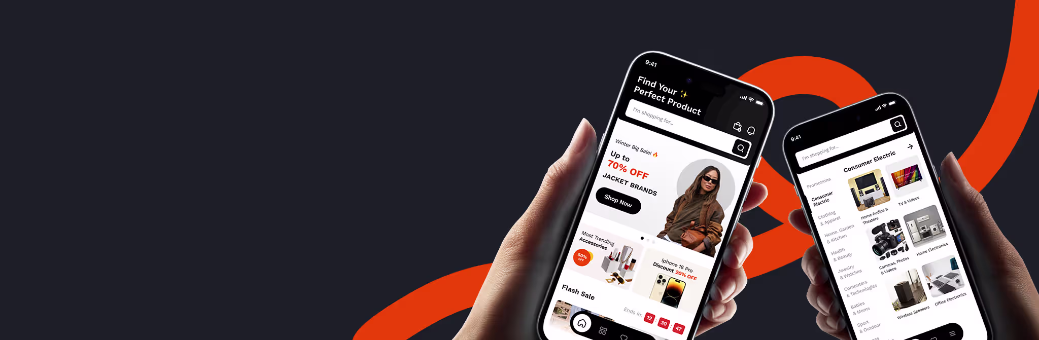 E-commerce mobile app